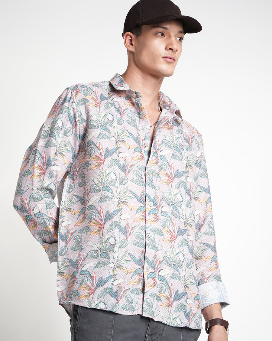 Dusty Rose Casual Shirts