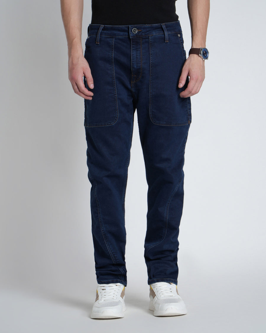 Indigo Doctor Jean Fit Knit Jeans