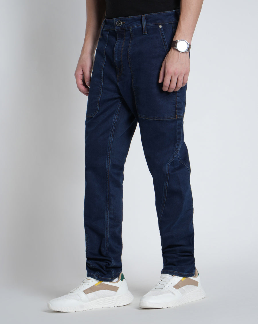 Indigo Doctor Jean Fit Knit Jeans