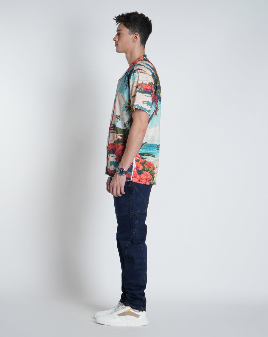 Blue Casual Shirts