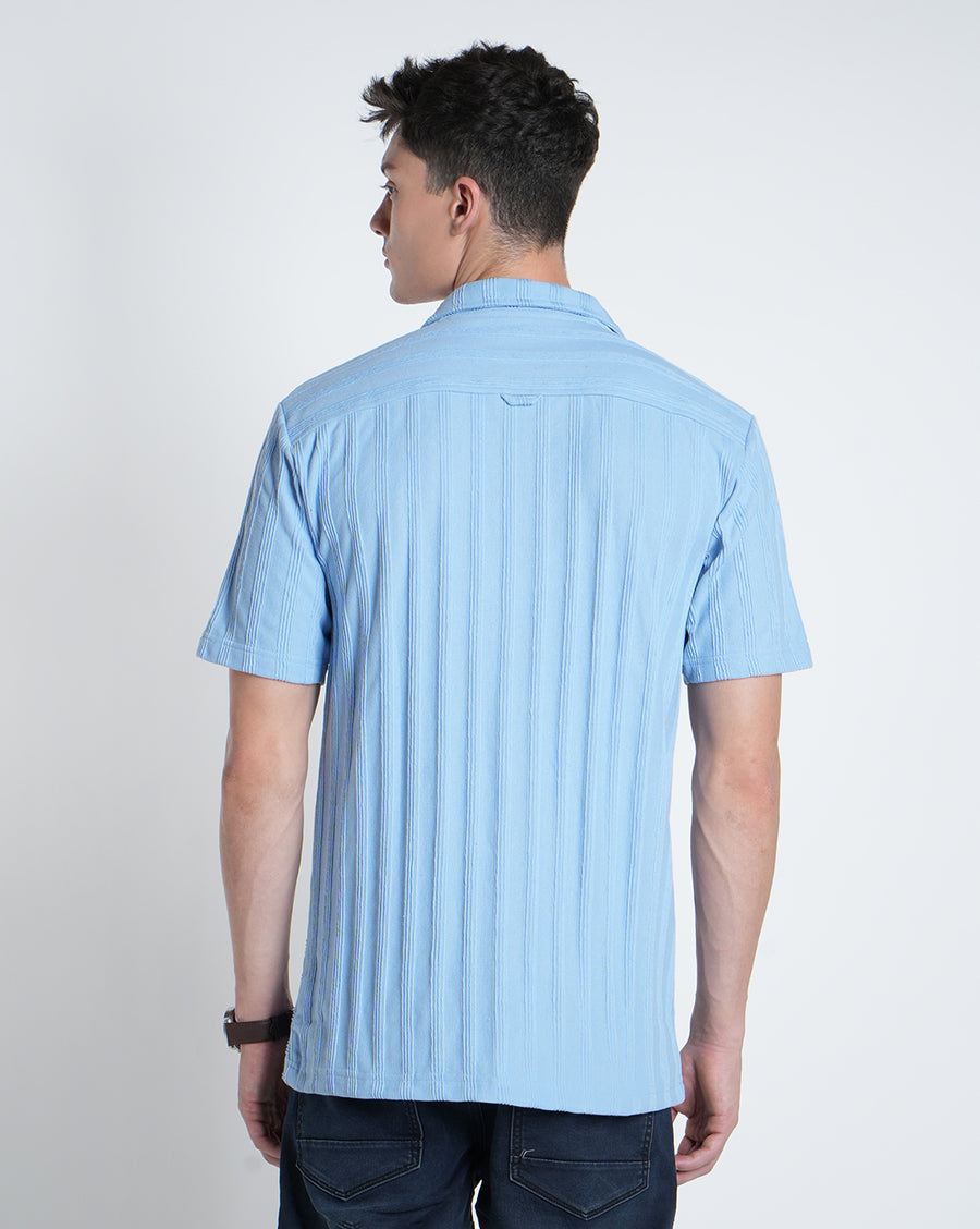 Light Blue Regular Fit Shirt