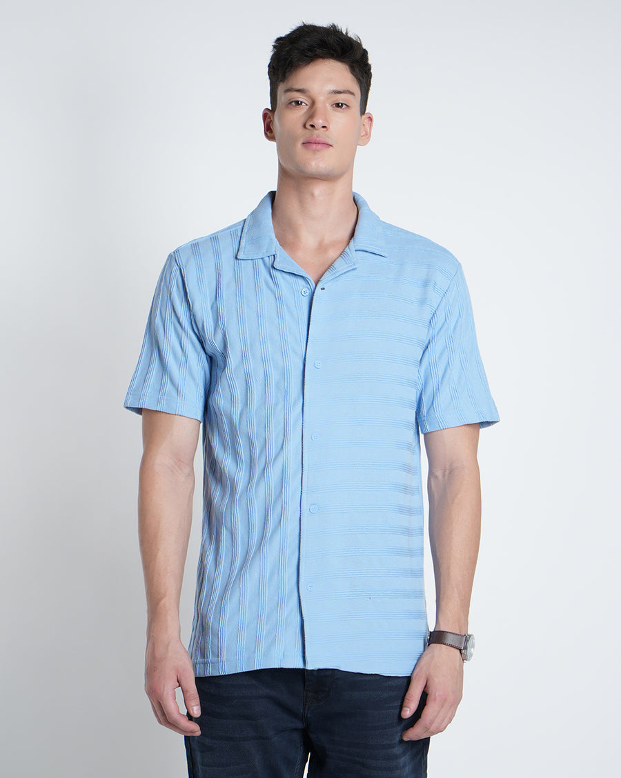 Light Blue Regular Fit Shirt
