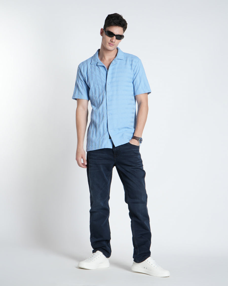 Light Blue Regular Fit Shirt