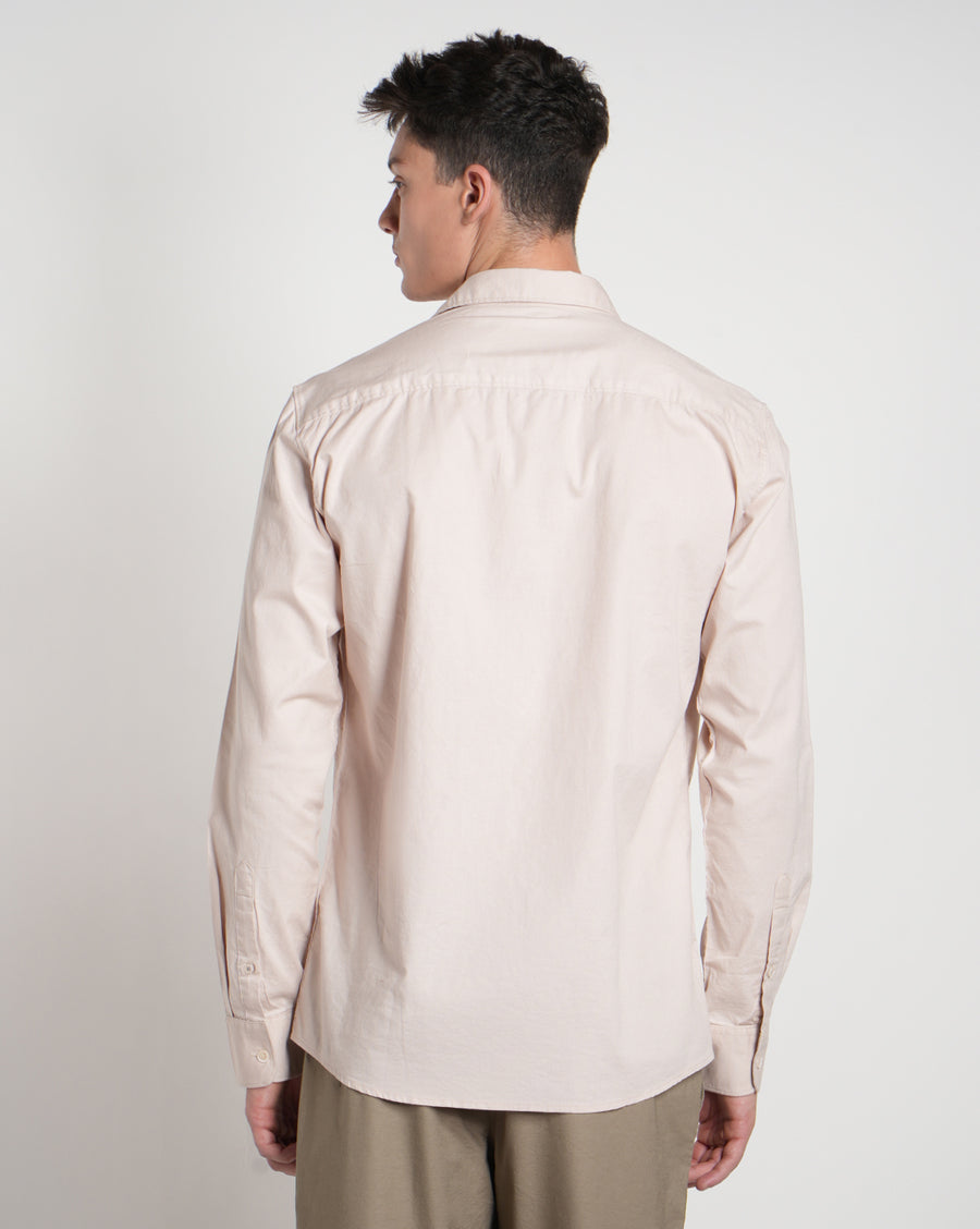 Beige Regular Fit Shirt