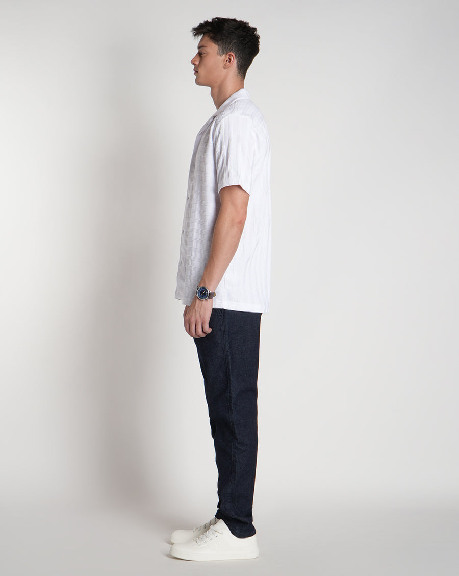 White Regular Fit Shirt