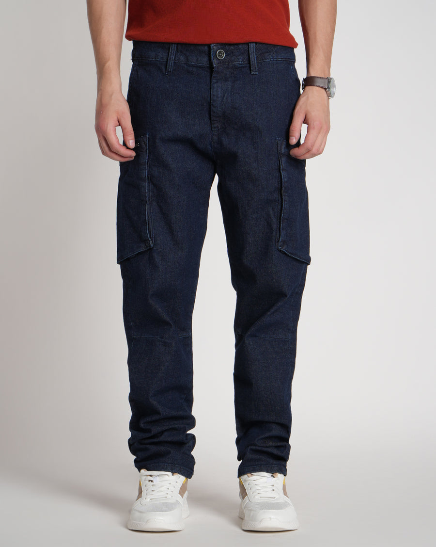 Indigo Jogger Fit Jeans