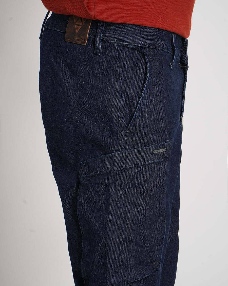 Indigo Jogger Fit Jeans