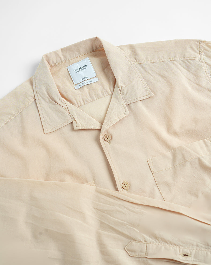 Smoke Grey Regular Fit Shirt