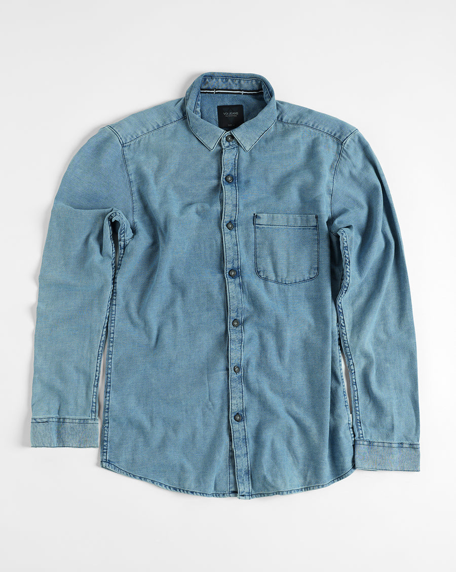 Light Blue Slim Fit Shirt