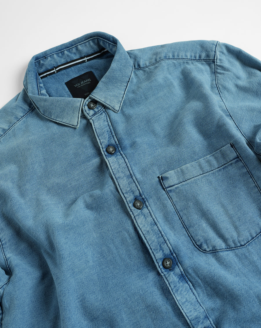 Light Blue Slim Fit Shirt