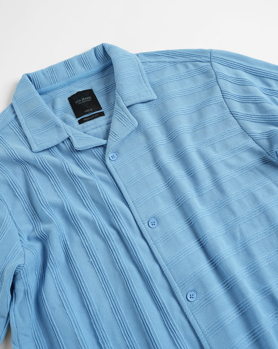 Light Blue Regular Fit Shirt