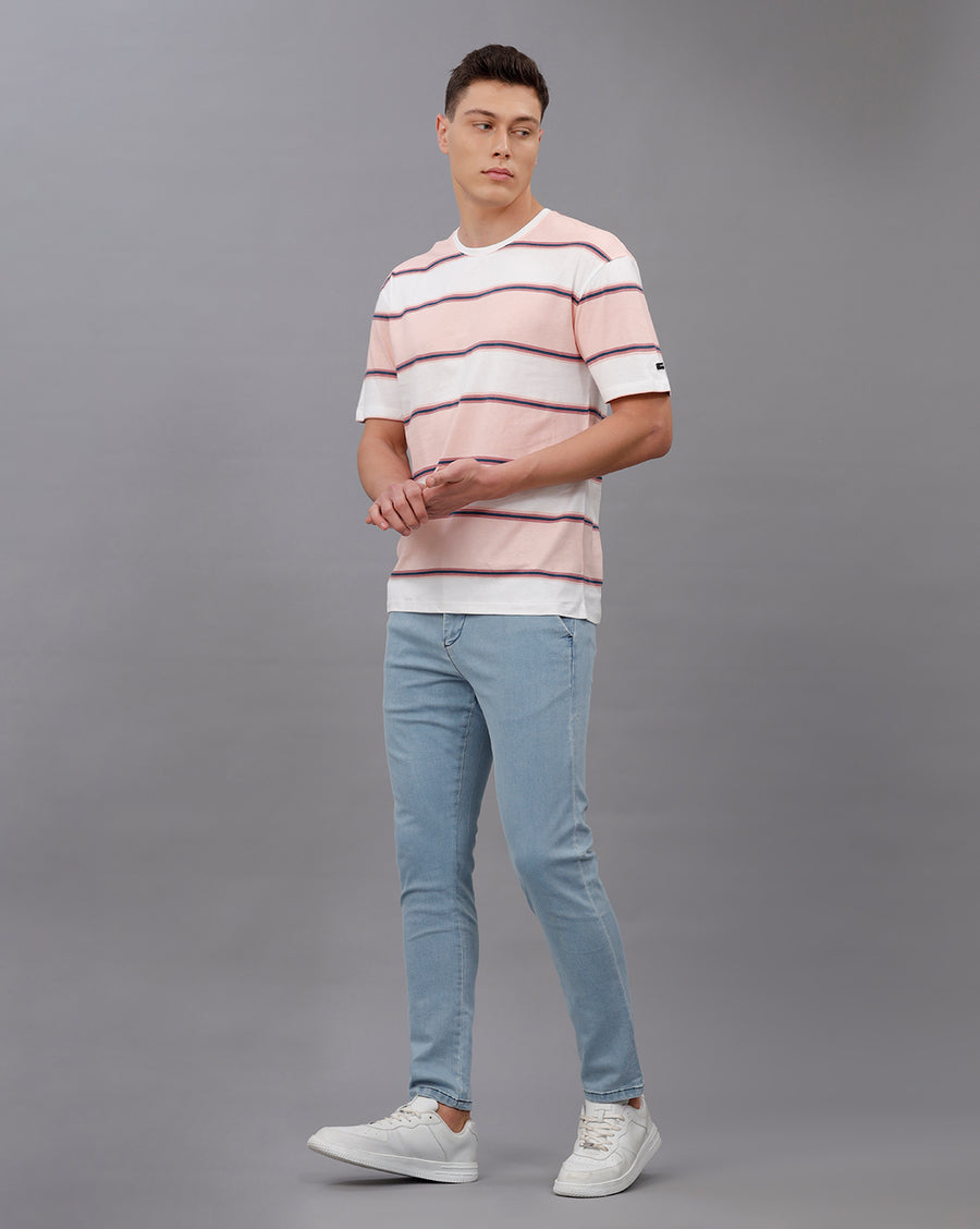 ENGLISH ROSE BOXY FIT COTTON T-SHIRT