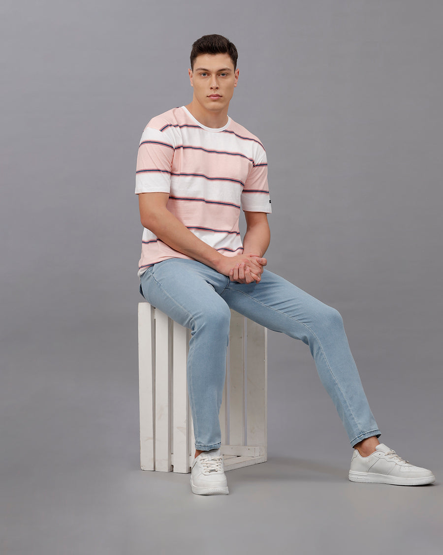 ENGLISH ROSE BOXY FIT COTTON T-SHIRT