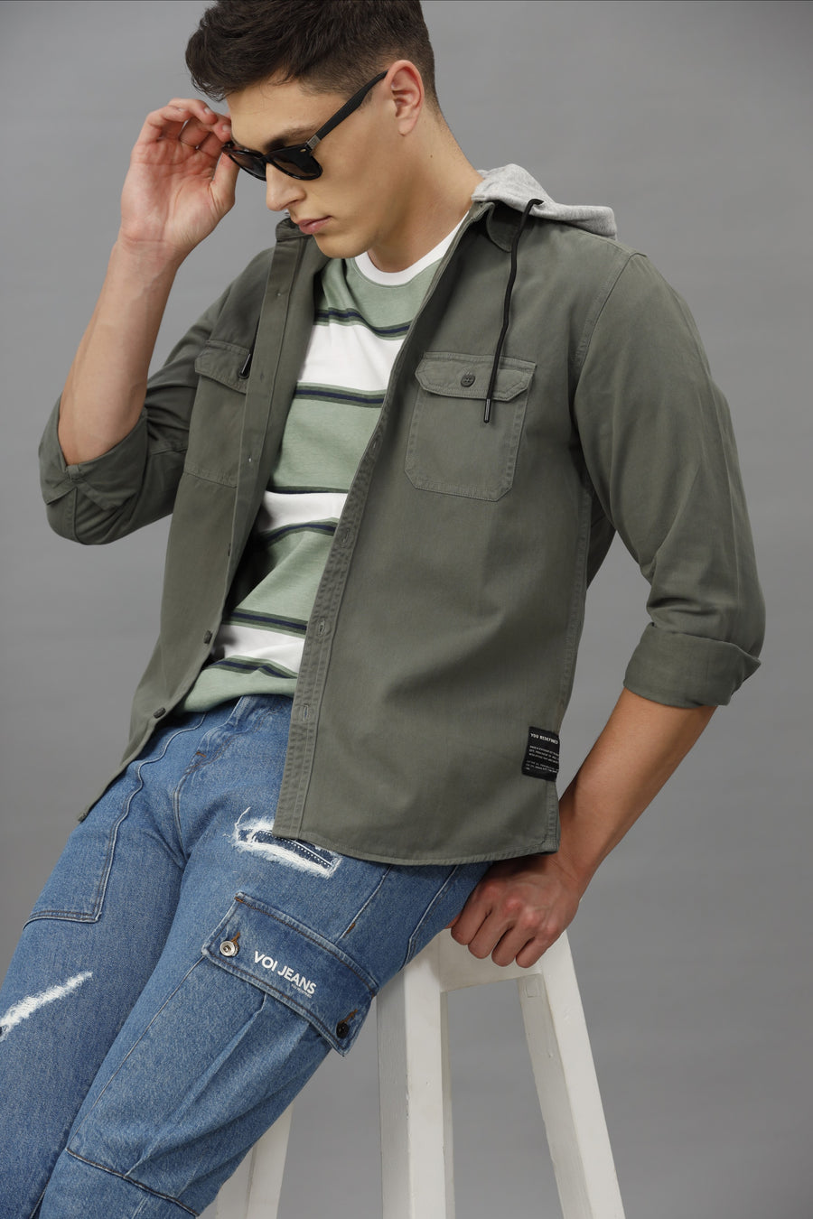 INDIGO GALIP FIT JEANS