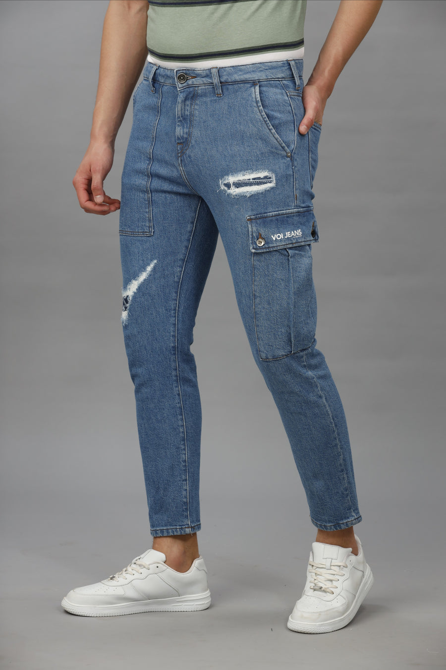 INDIGO GALIP FIT JEANS