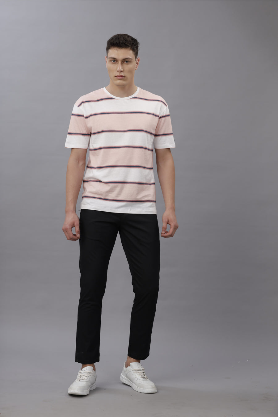 BLACK BLUE EASE CHINOS