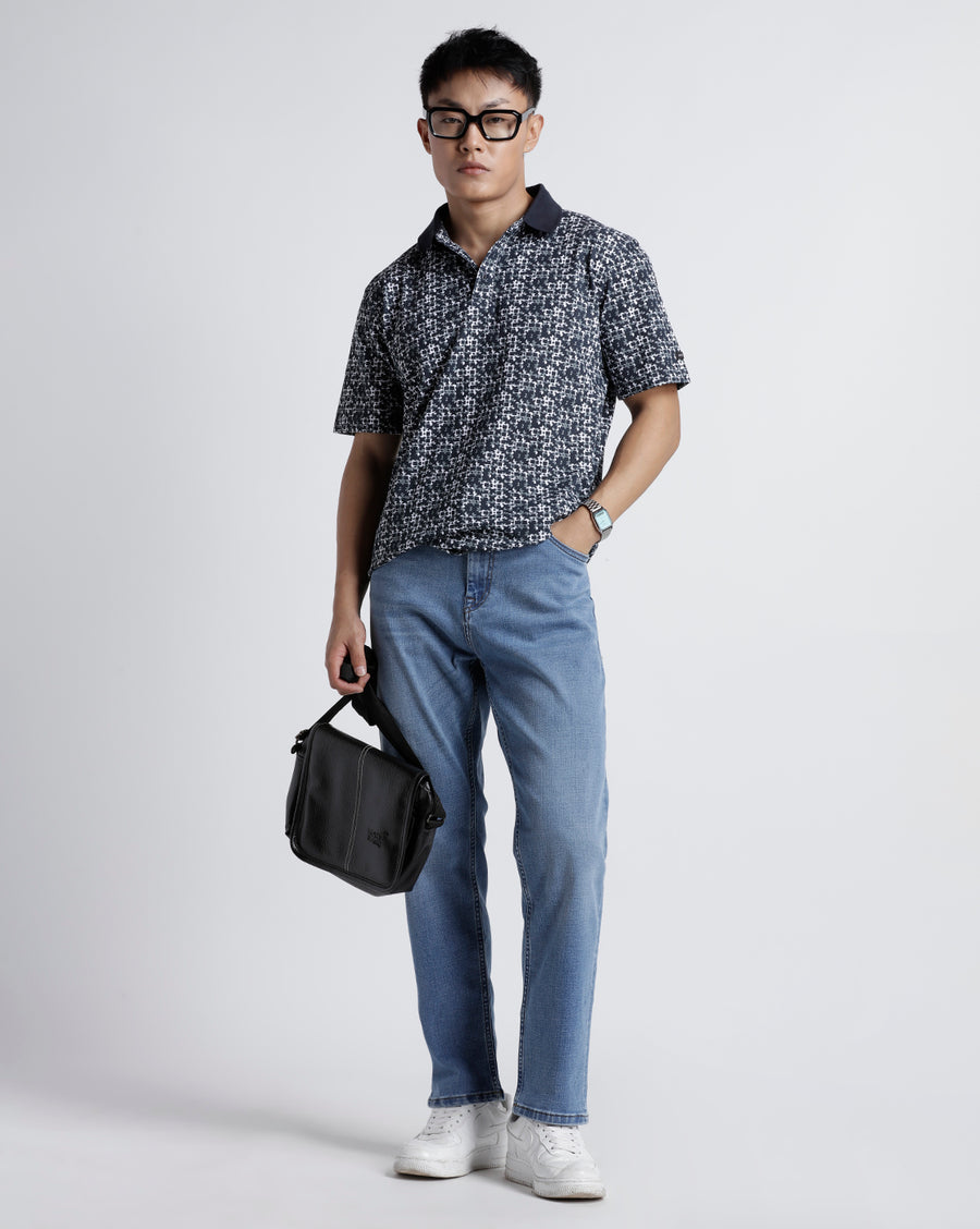 Charcoal Grey Collin Jeans