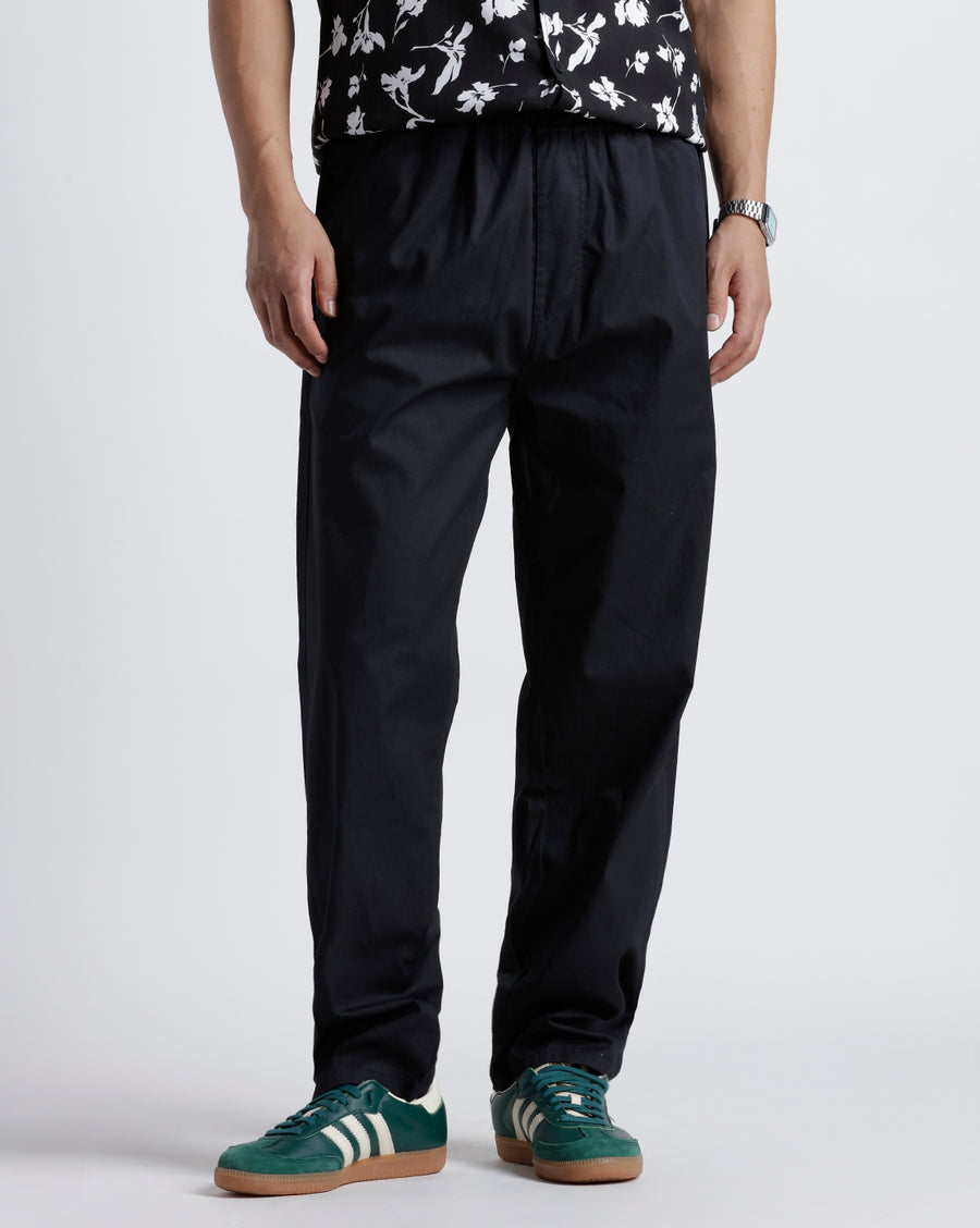 BLACK BLUE MEN'S LAID BACK CHINO