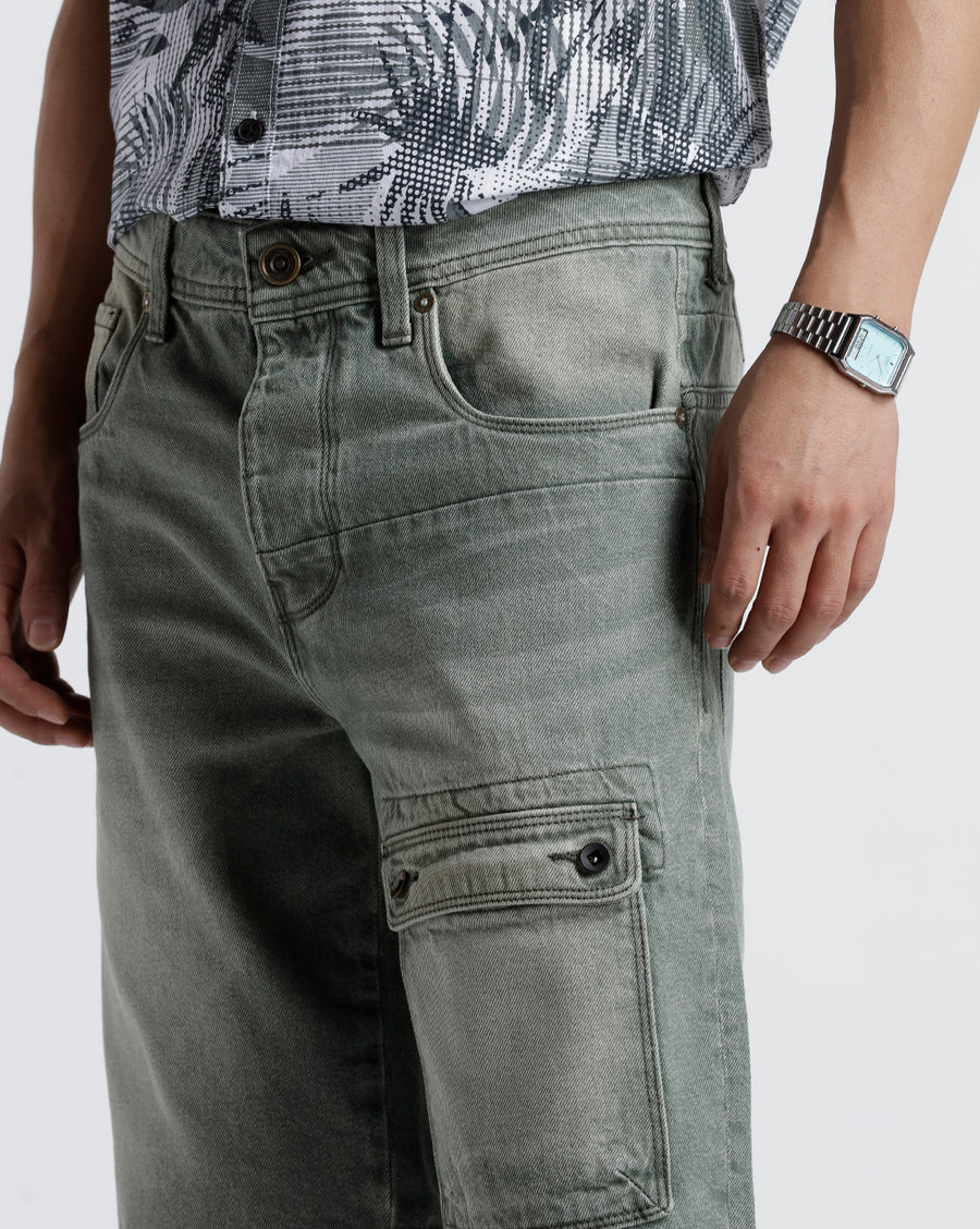 Olive Odin Fit Short