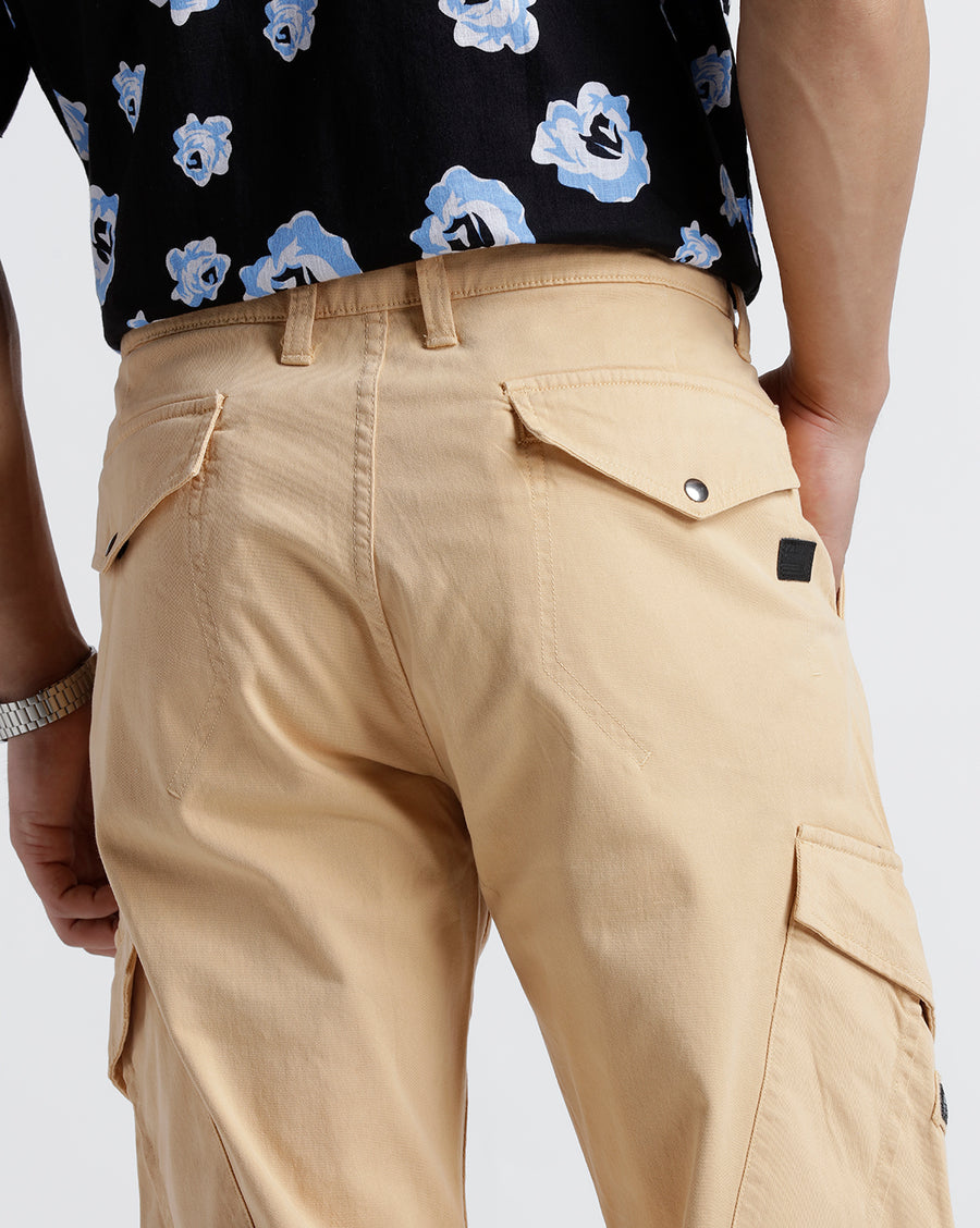 MAHARISHI LOOSE FIT TAFFY COTTON CARGO
