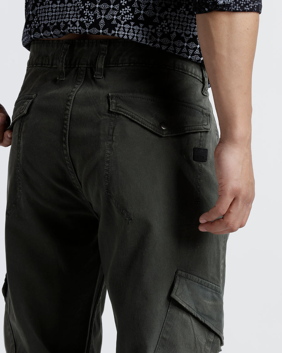 Olive Relaxed Non Denim Pant
