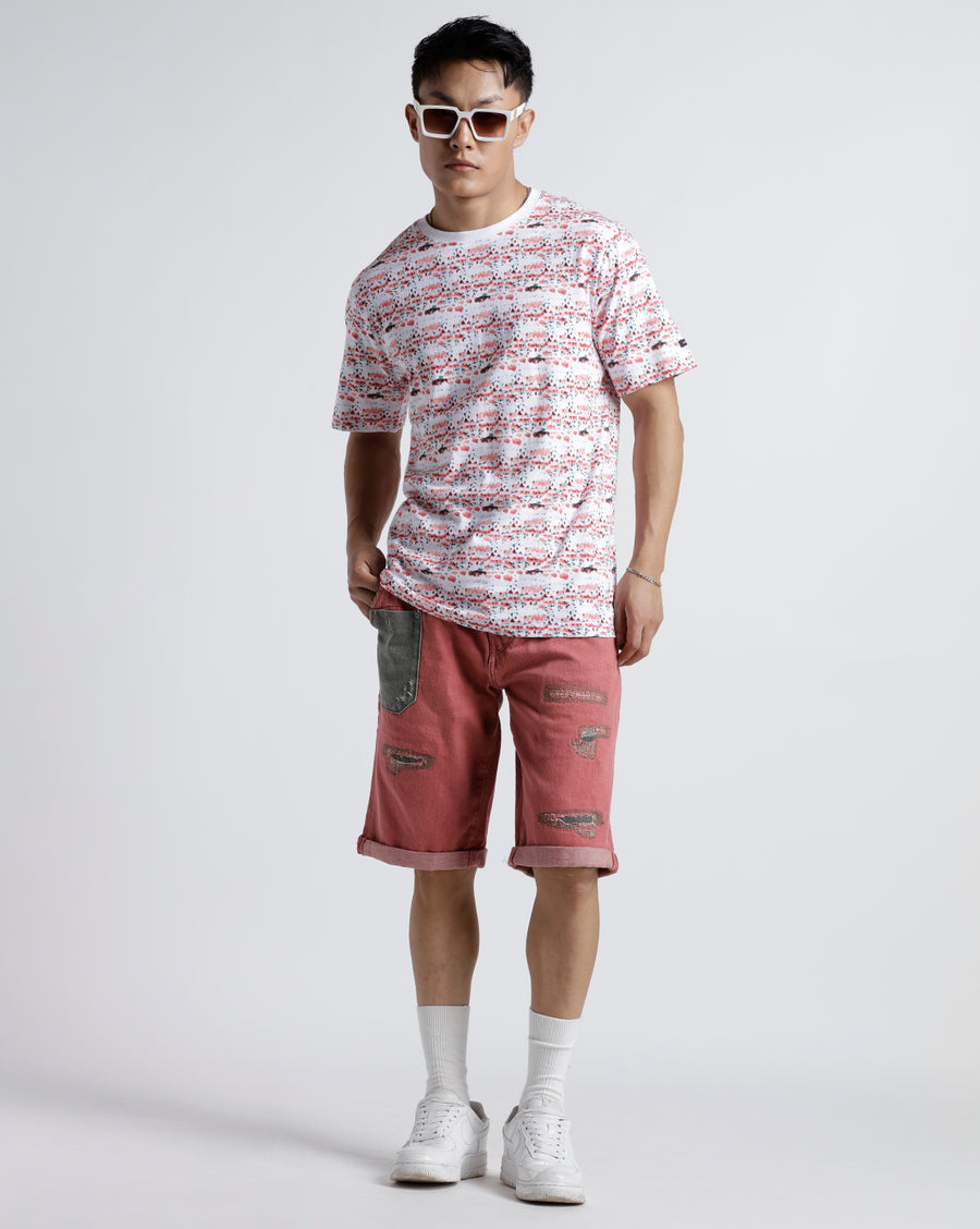 CRANBERRY REGULAR FIT SHORT
