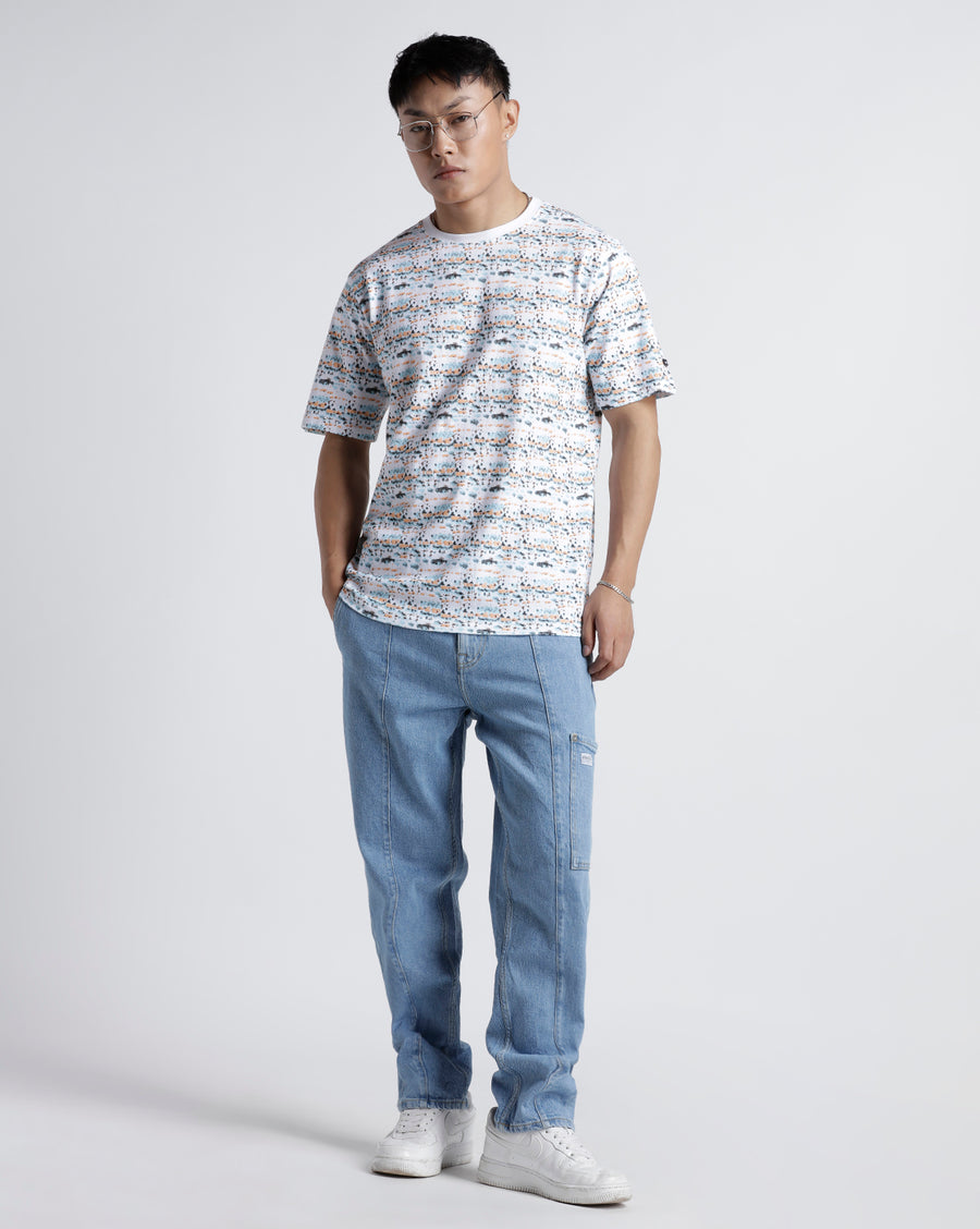 Off White Regular Fit T-Shirt