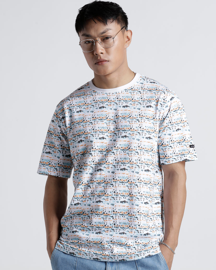 Off White Regular Fit T-Shirt