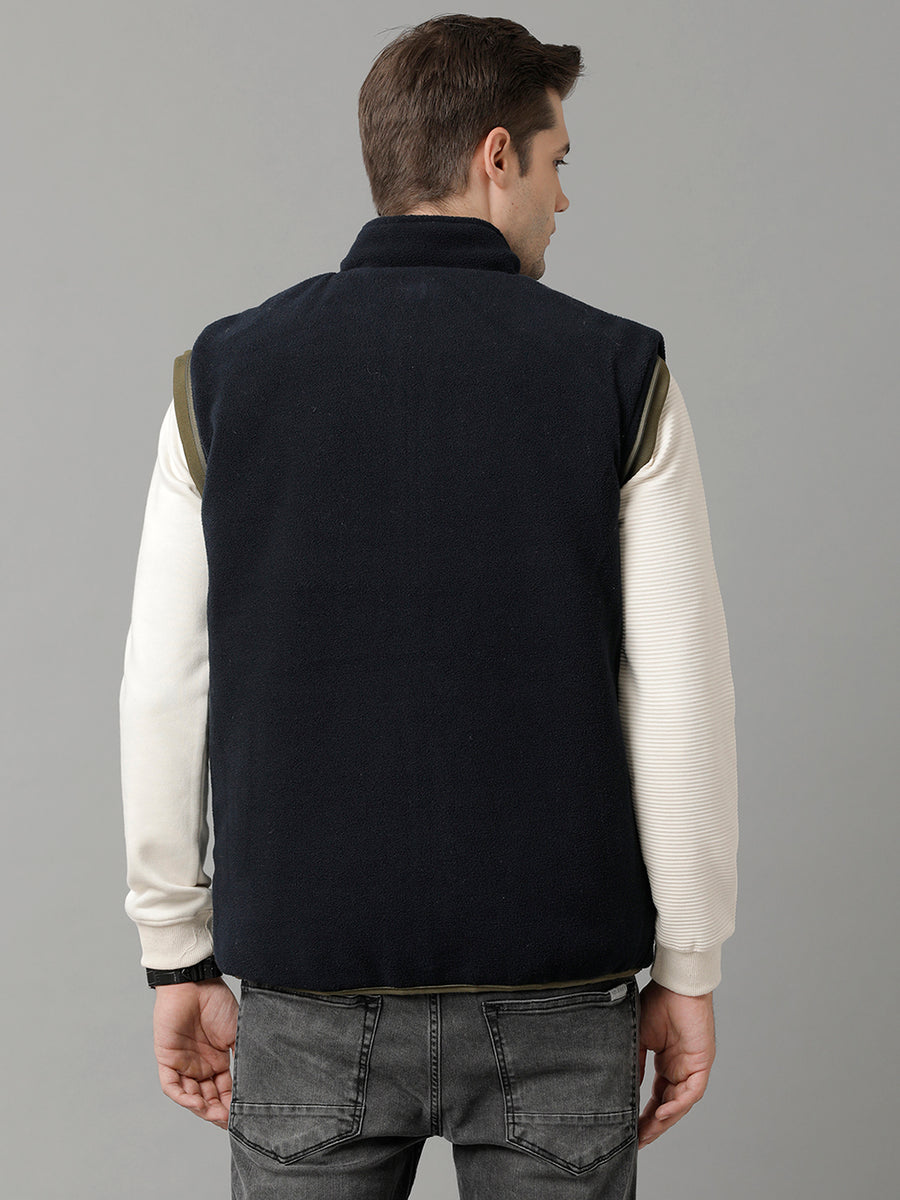 Men Solid Regular Fit  Casual Jacket