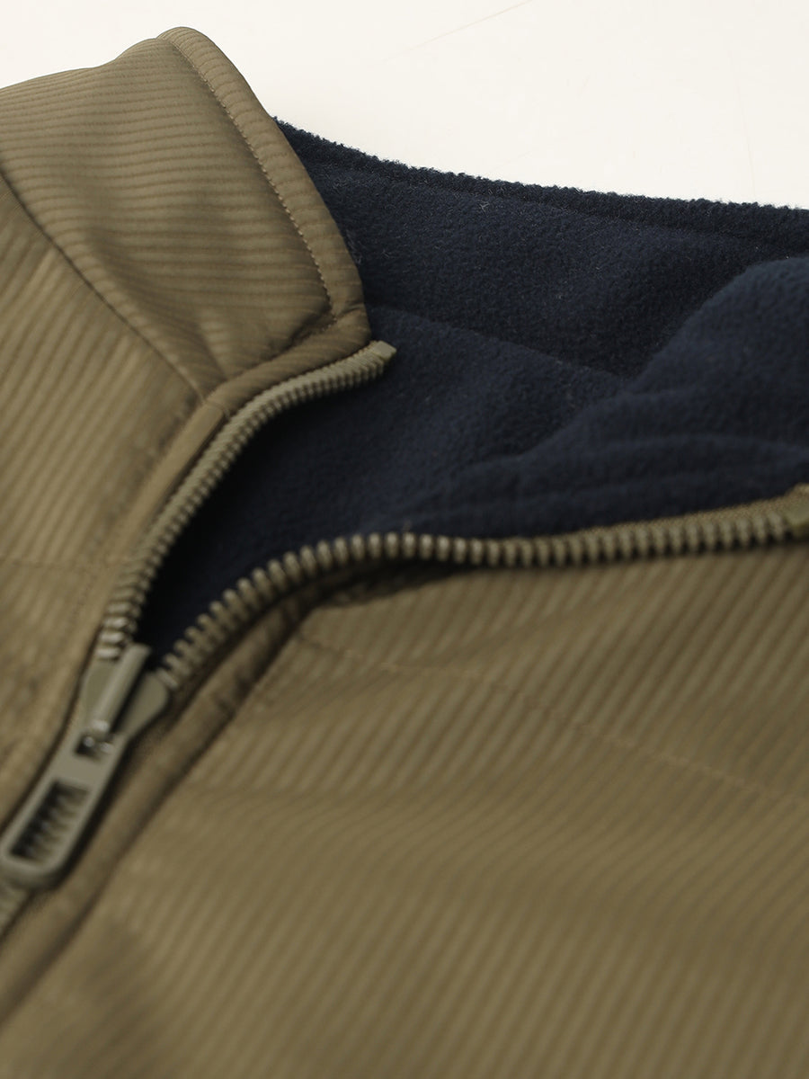 Men Solid Regular Fit  Casual Jacket