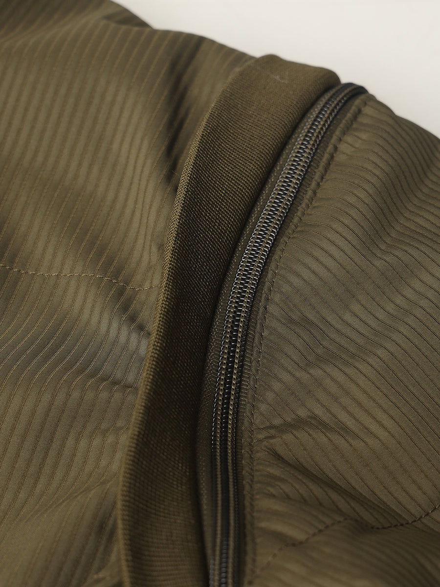 Men Solid Regular Fit  Casual Jacket