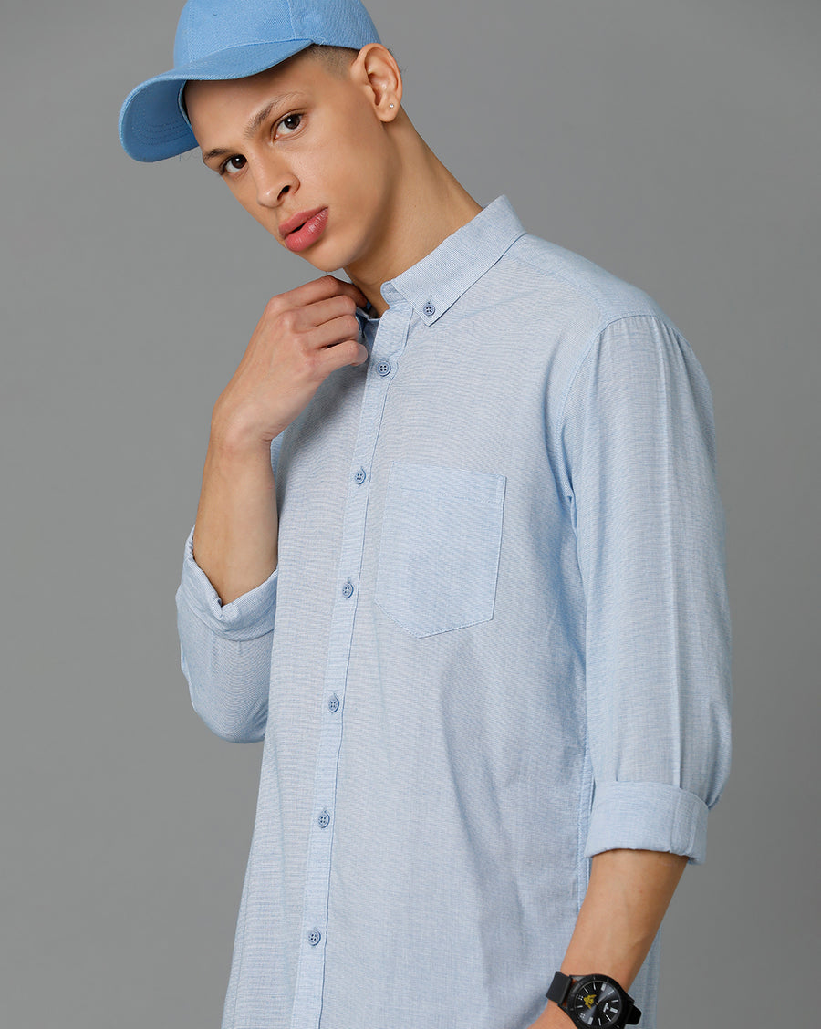 Men Striped Regular Fit Casual Shirt