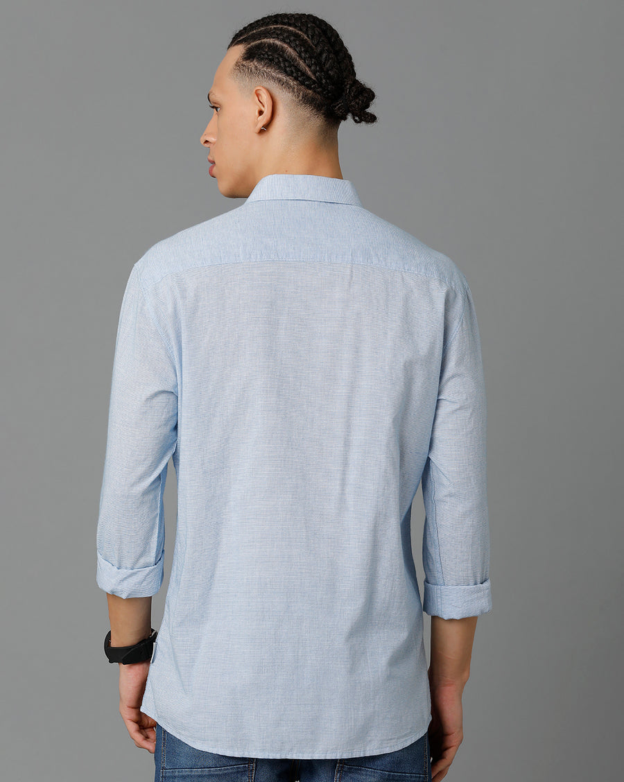 Men Striped Regular Fit Casual Shirt