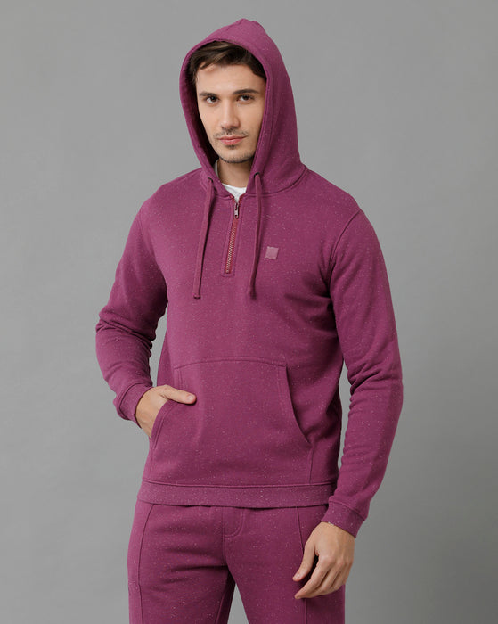 Voi Jeans Mens Regular Fit Ravishing Orchid Sweatshirt