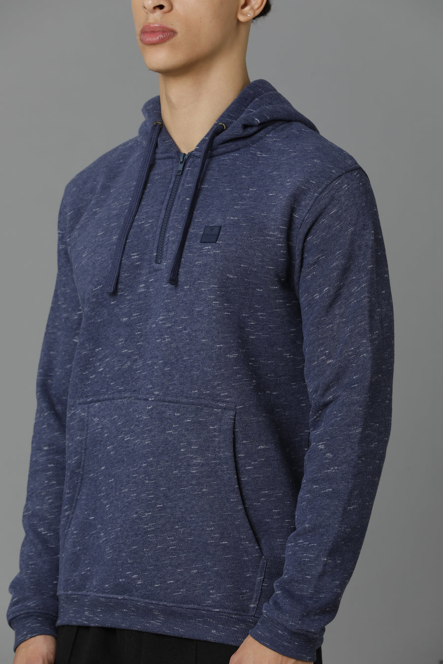 Voi Jeans Mens Regular Fit Navy Romance Sweatshirt