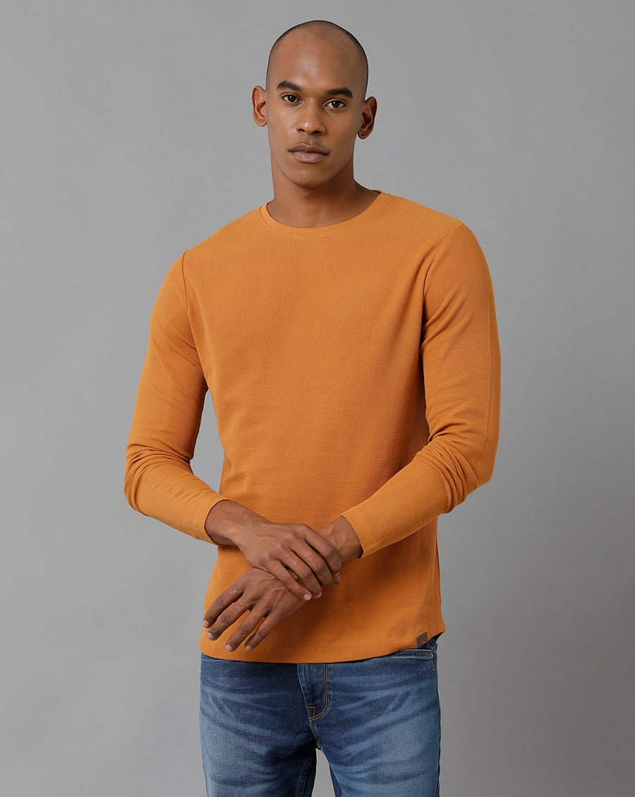 Men's BuckThorn Brown Regular Fit T-Shirt