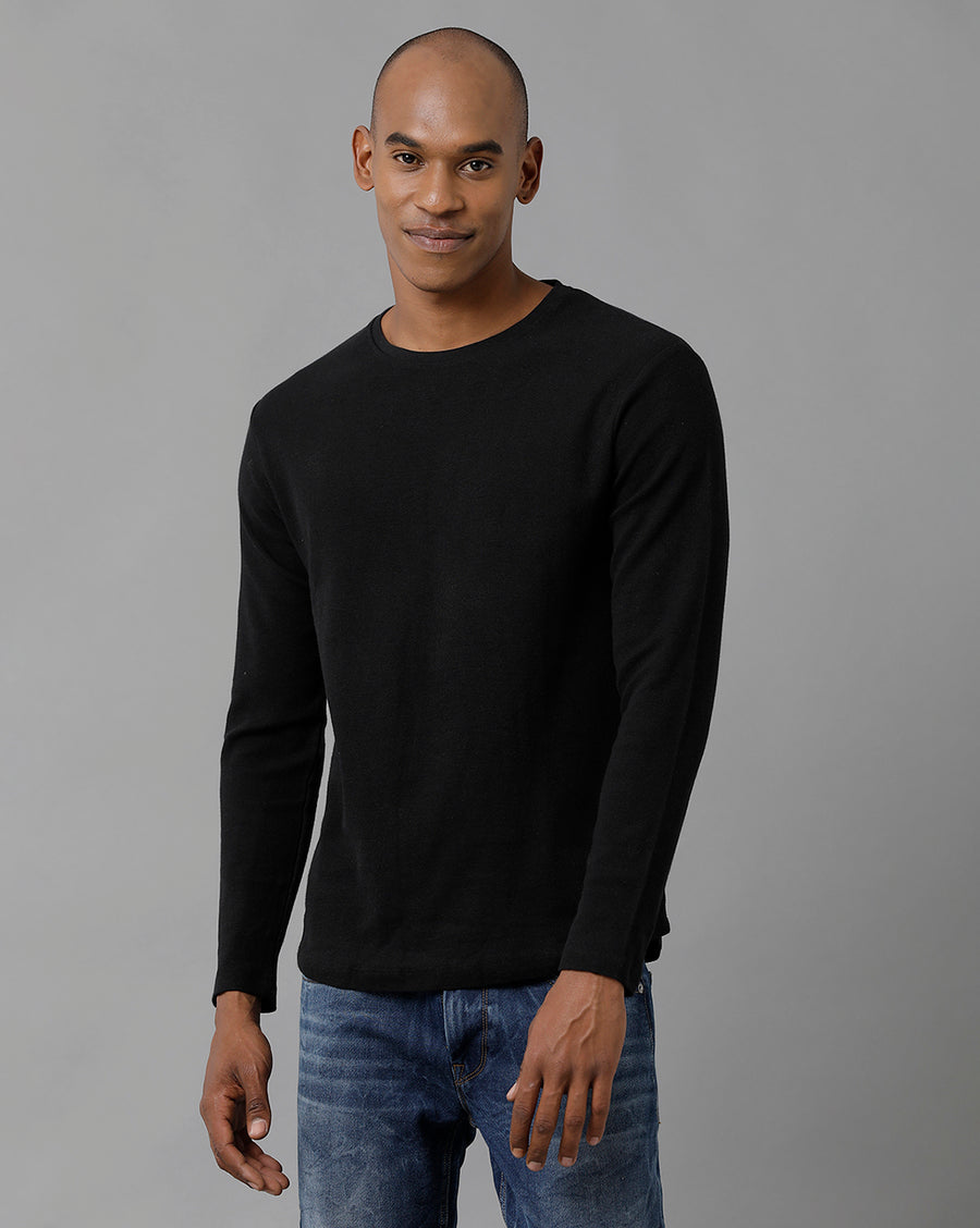 Men Printed Regular Fit Casual T-Shirt