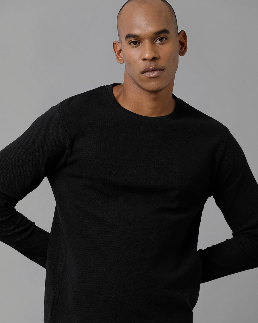 Men Printed Regular Fit Casual T-Shirt