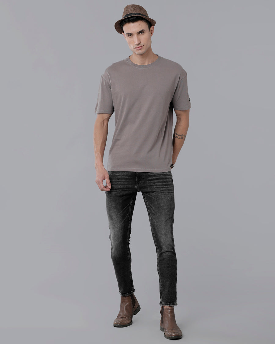 Voi Jeans Mens December Sky Boxy Fit T-Shirt