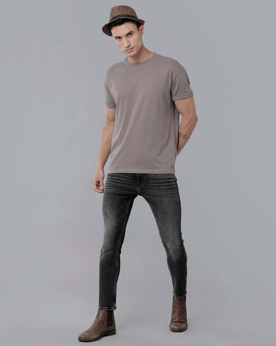Voi Jeans Mens December Sky Boxy Fit T-Shirt