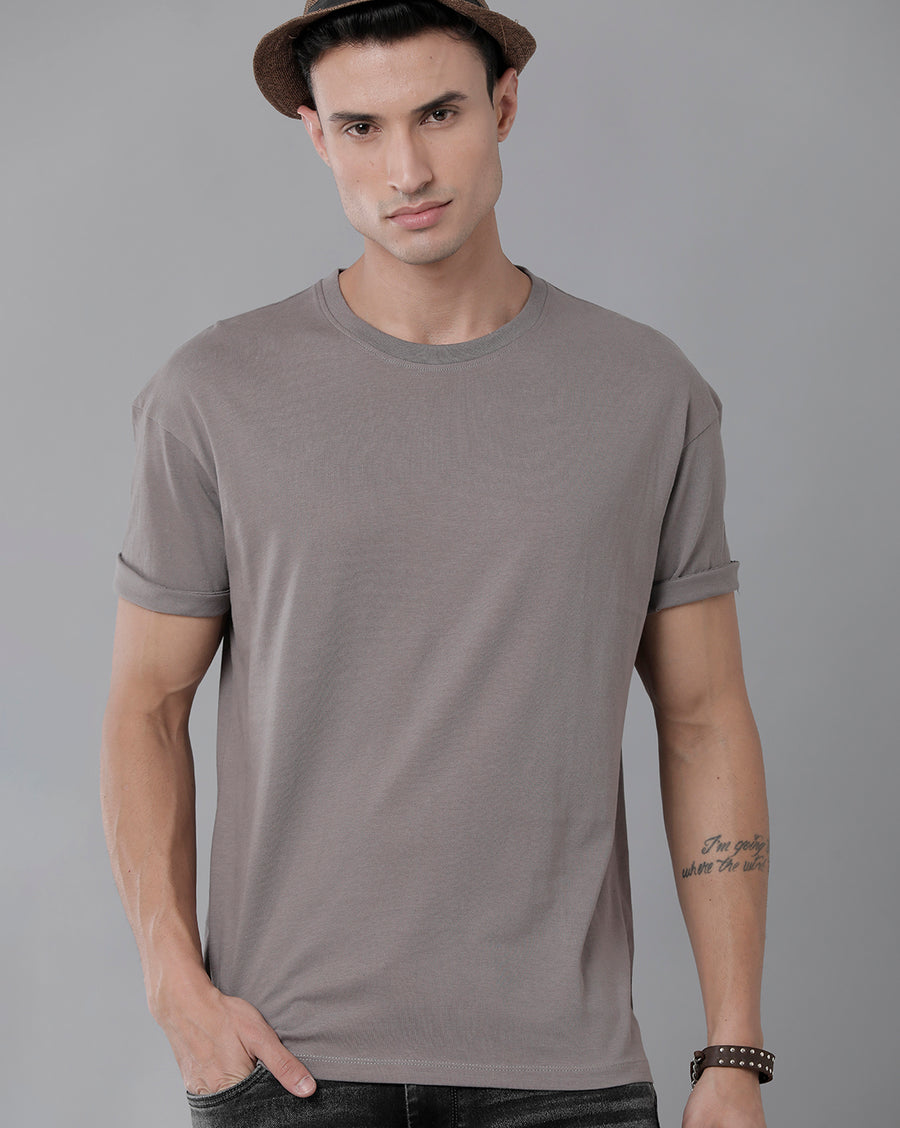 Voi Jeans Mens December Sky Boxy Fit T-Shirt
