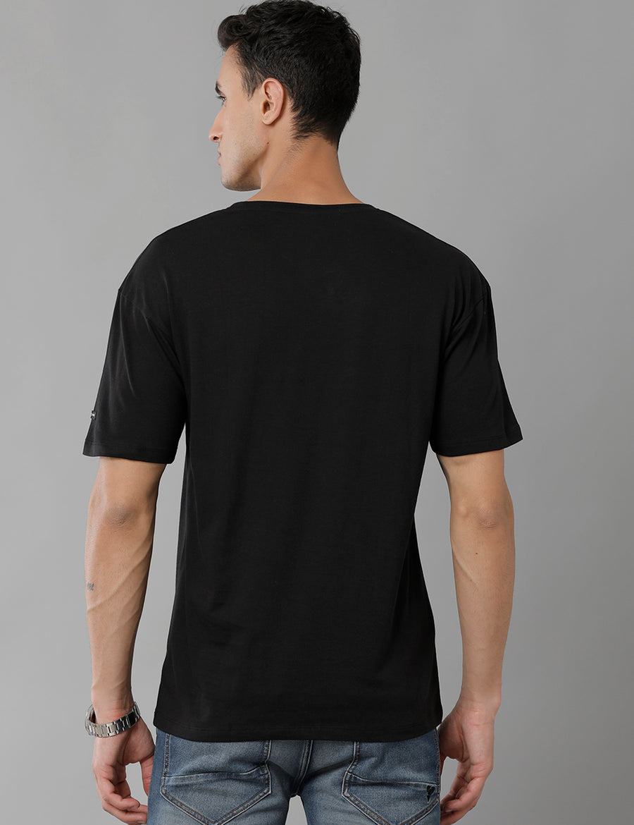 Smoke Grey Boxy Fit T-Shirt