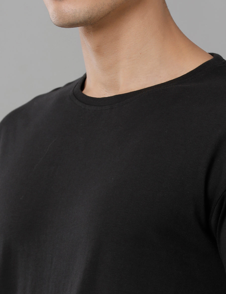 Smoke Grey Boxy Fit T-Shirt
