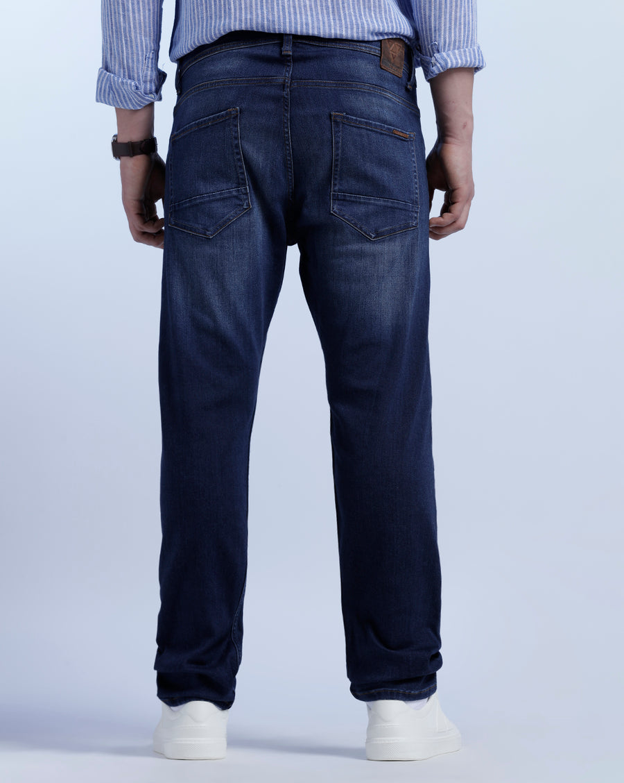 ULTRAMARINE BLUE STRAIGHT FIT JEANS