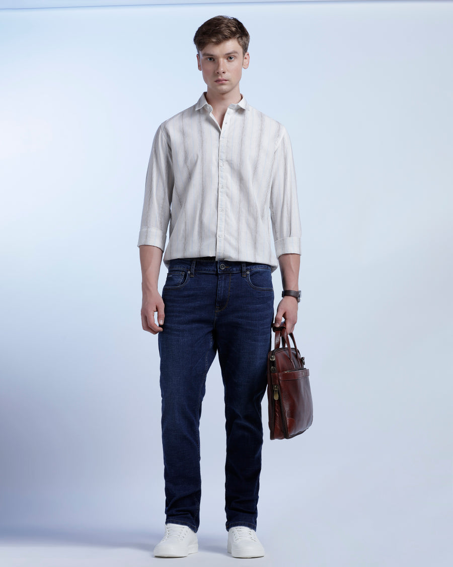 INDIGO BORIS SLIM  FIT JEANS
