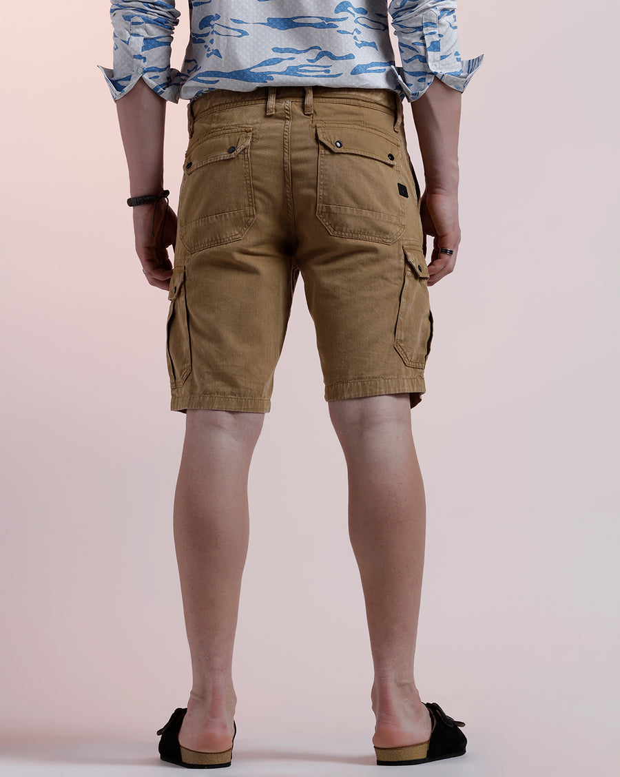 Khaki-Brown Maharishi Shorts Shorts