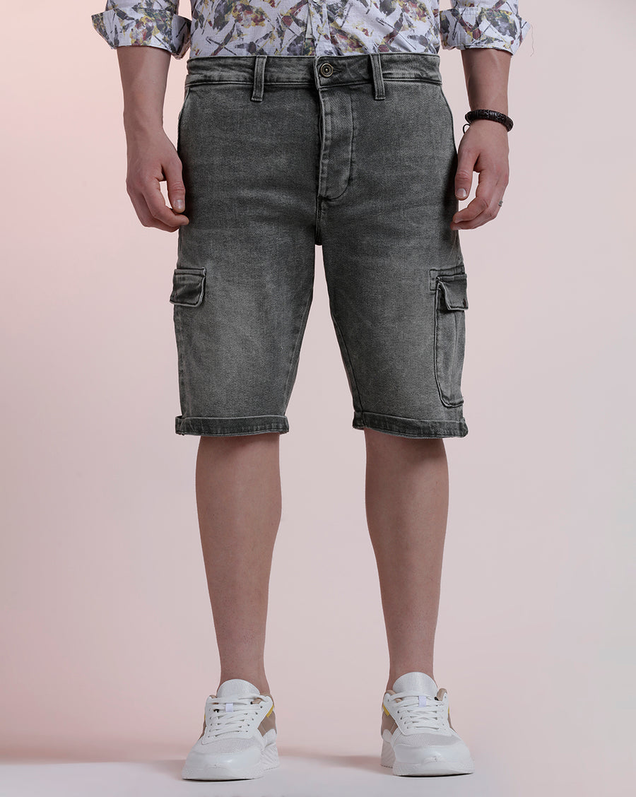 Army Green Car-Go Shorts