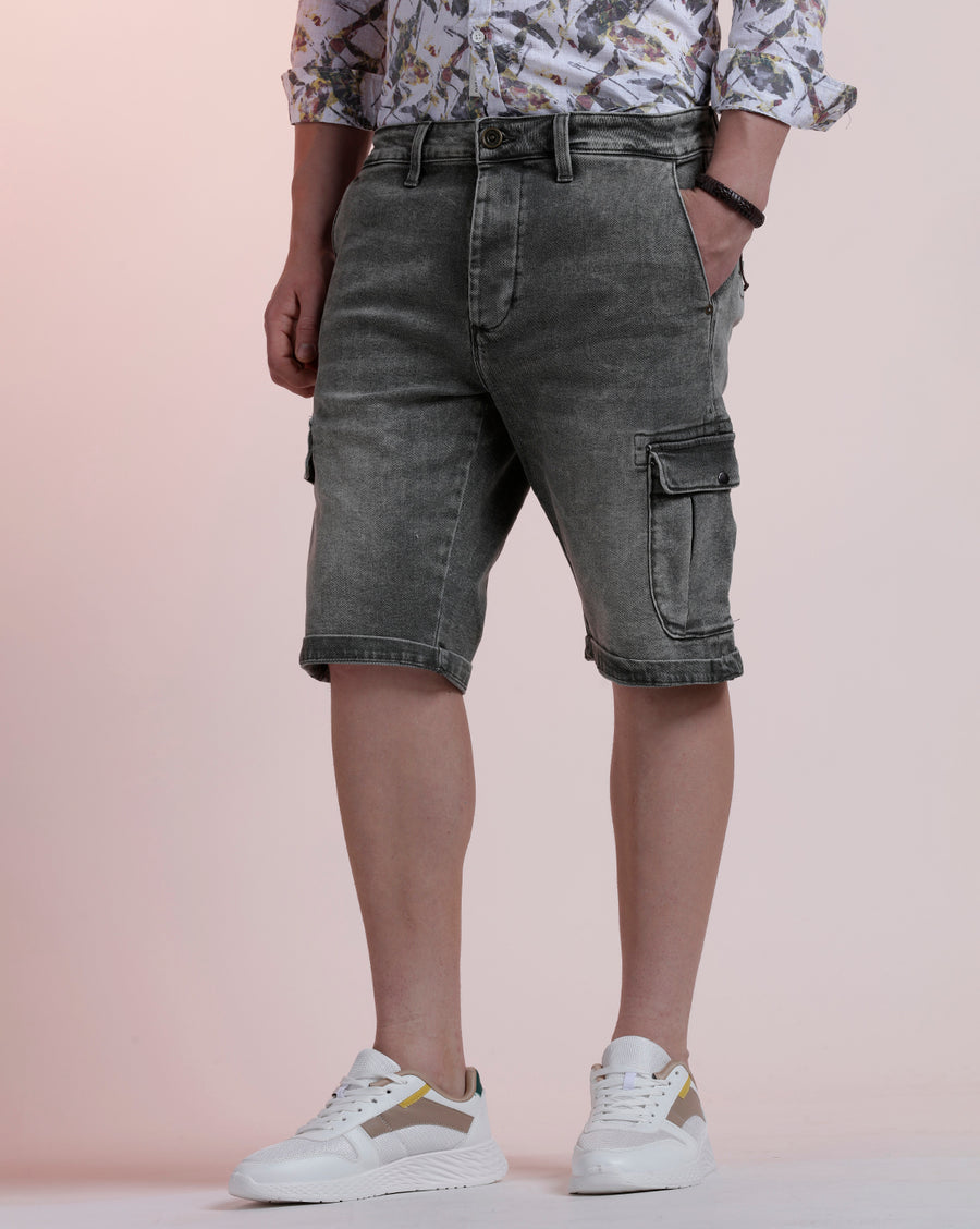 Army Green Car-Go Shorts