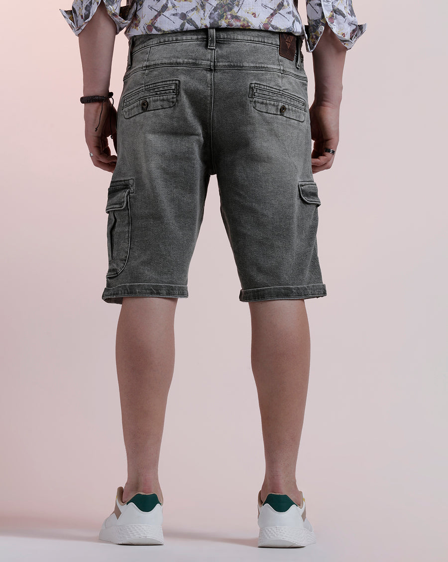 Army Green Car-Go Shorts