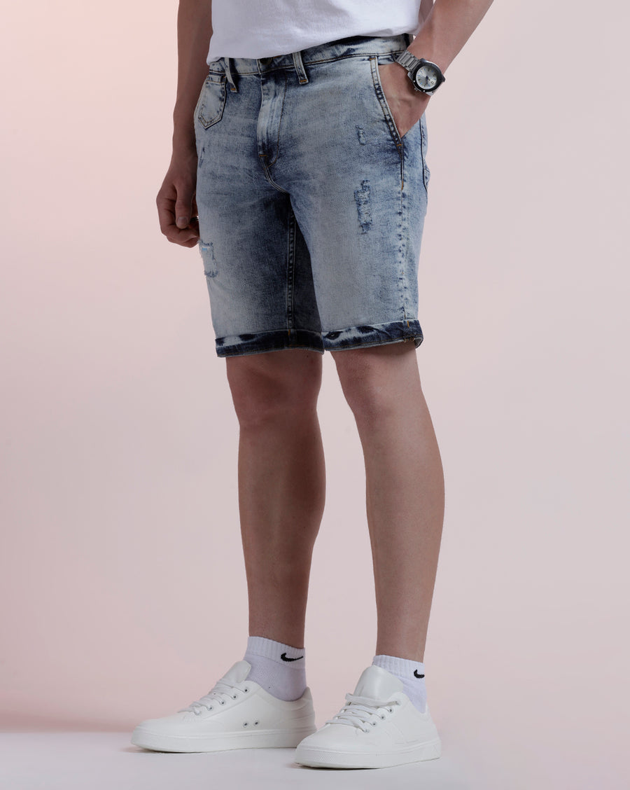 Voi Jeans Mens Assorted Regular Fit Shorts